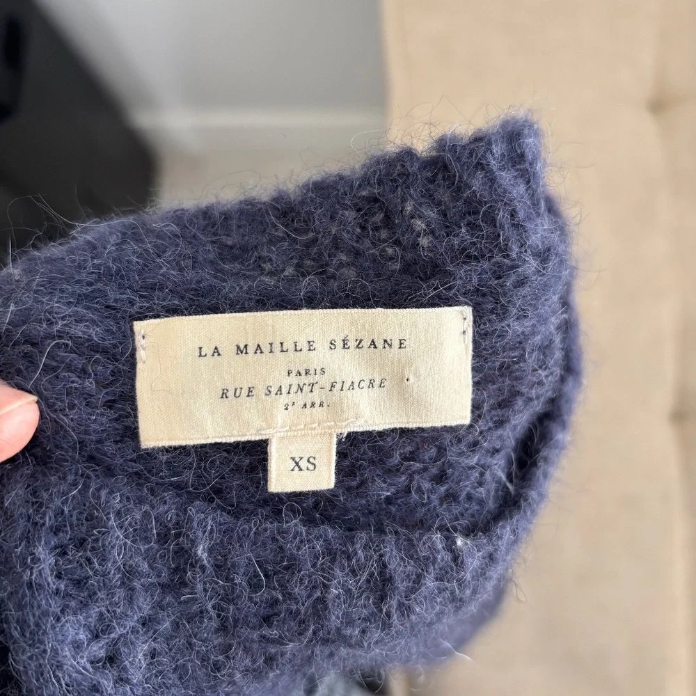 Sezane Multicolor Crew Neck Sweater - Picture 6 of 6